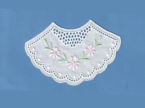 Swiss Embroidery Applique