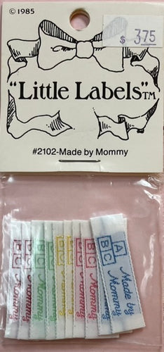 Woven Labels, Made By Mommy