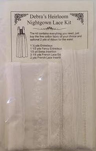 The Heirloom Nightie Lace Kit