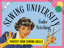 Under stitching is easy to do and holds a facing or lining to the inside and remains unseen. It’s stitching that is sewn close to the seam line holding the graded seam allowance to the facing or lining. This step-by-step sewing class will walk you through everything you need to know to achieve perfect results.