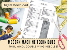 ✂️ Modern Machine Techniques, Learn to Use Specialty Needles, Instant Delivery