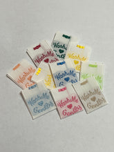 Woven Labels, Wash Me Gently