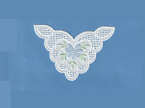 Swiss Embroidery Applique