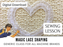 Heirloom Sewing Lesson Bundle, Ten Lessons Included