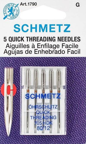 Schmetz Quick Thread Needles - 80/12