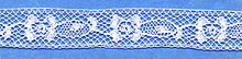 French Lace Insertion Amy 1/2" #176/962 Ecru