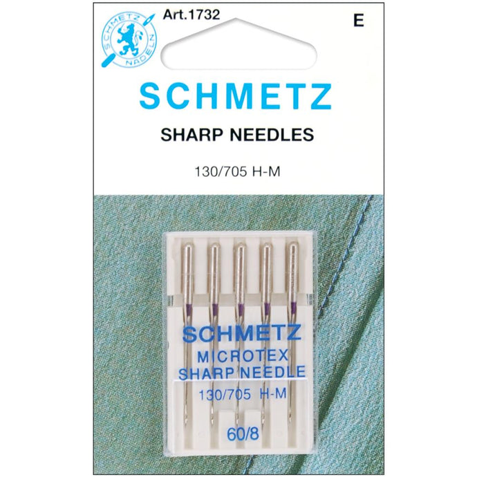 Schmetz Microtex Sharp Needless - 60/8