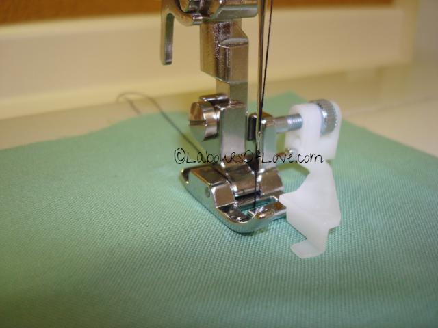 Edge Stitching Foot/Adjustable Top Stitch - Low Shank