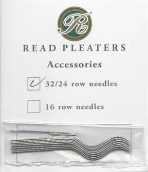 Read 24 or 32 Row Replacement Pleater Needles, 12 pack