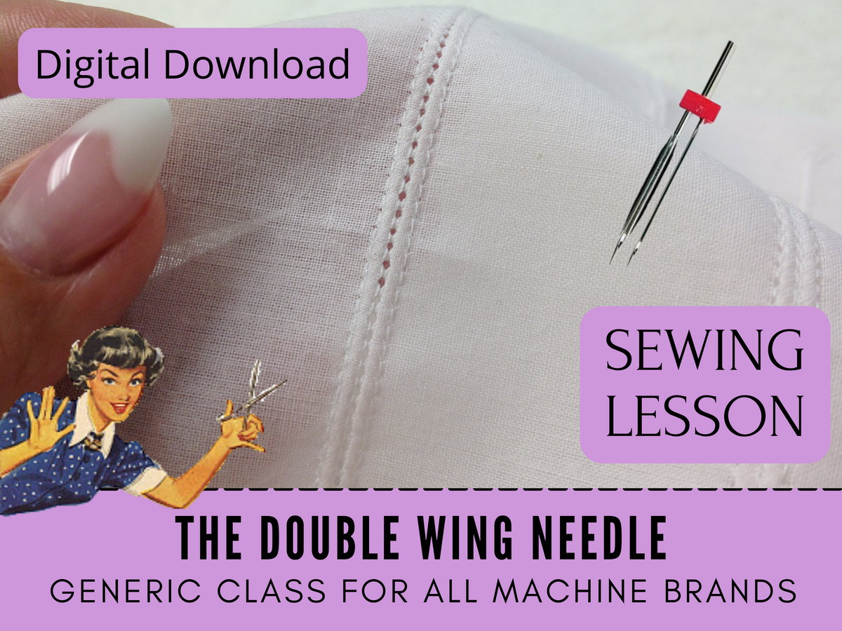 Sewing Lesson - Double Wing Needle And How To Use It – Labours of Love ...