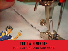 This sewing lesson will show you how to use the Schmetz Twin Needles to sew pintucks. A twin sewing machine needle makes pintucks fast and easy. This is one of the two sewing tutorials I have on Schmetz twin needles.  They do more than just pintucks including hemming knits and one-step hems. This is a generic class that applies to all brands of sewing machines.