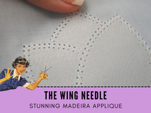 Sewing Lesson #5 Wing Needle, Hemstitch Needle