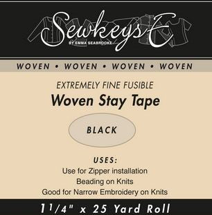 Fusible Woven Stay Tape - 1 1/4