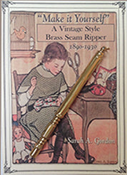 Deluxe Vintage Style Fine Brass Seam Ripper